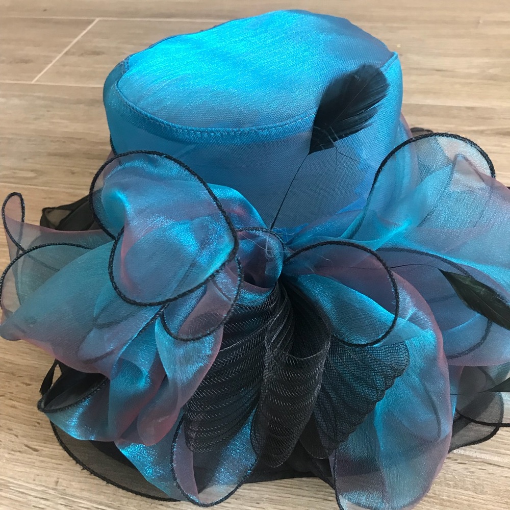 Organza Kentucky derby hat